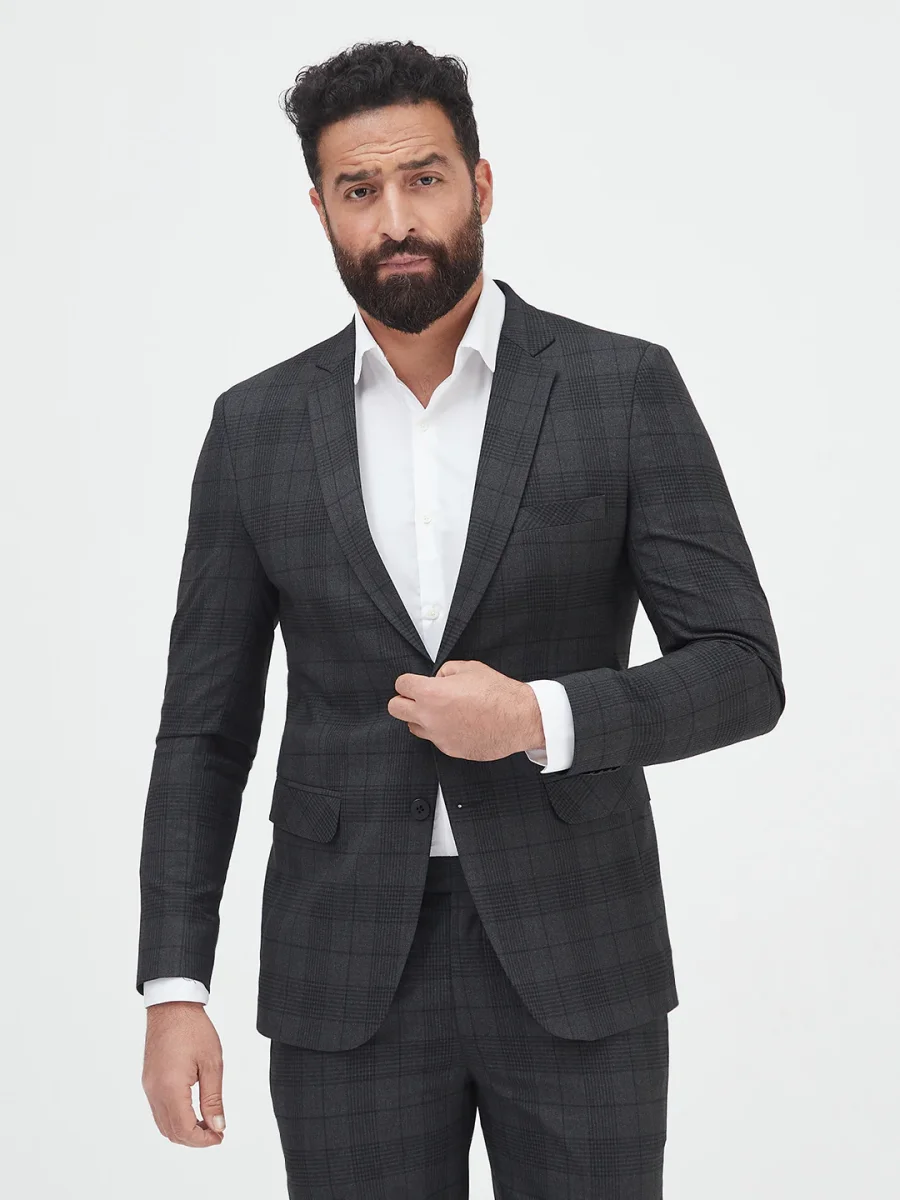 Smokey Check Blazer - Image 3