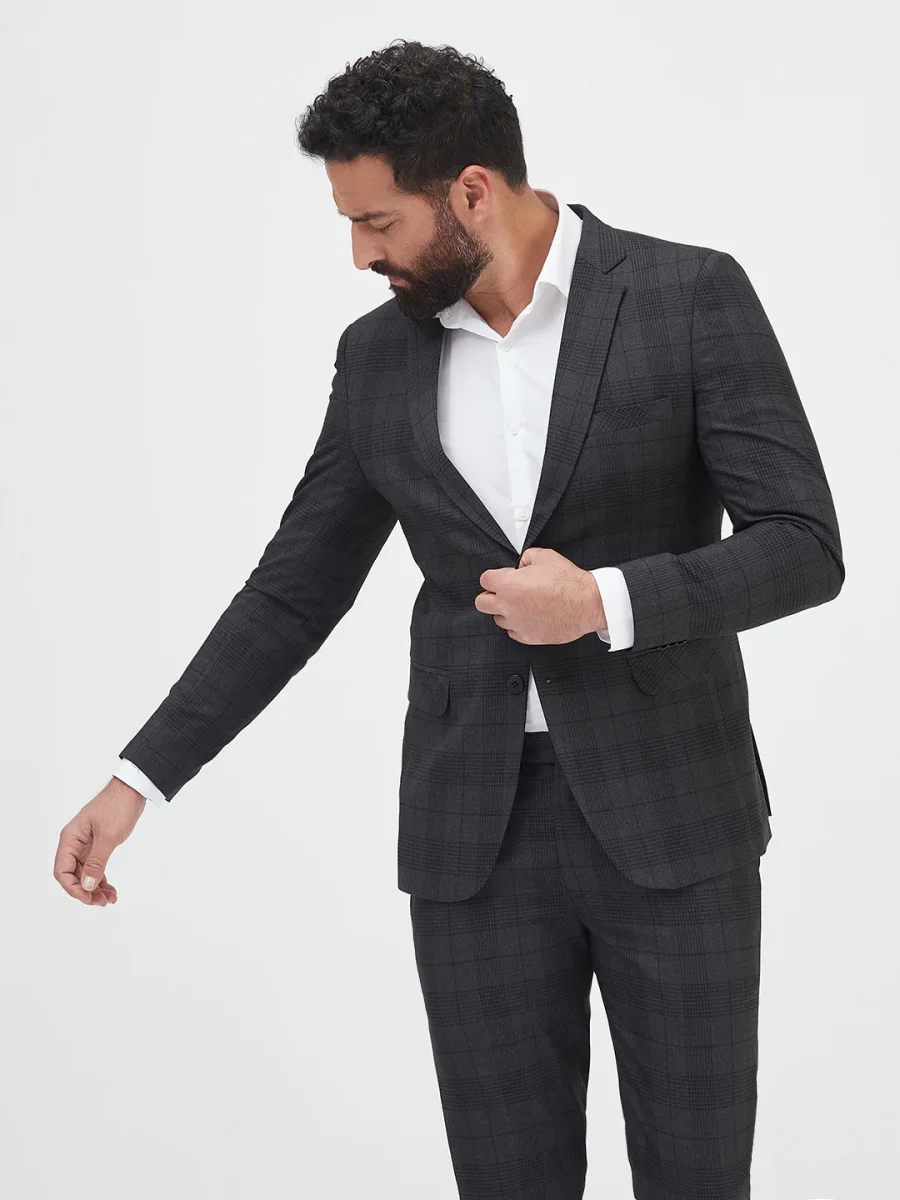 Smokey Check Blazer - Image 4