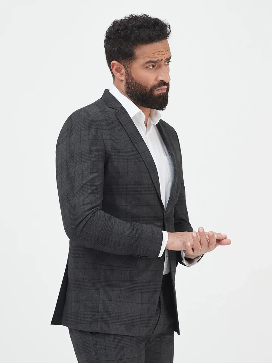 Smokey Check Blazer - Image 5