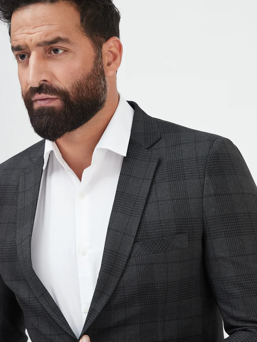 Smokey Check Blazer - Image 2