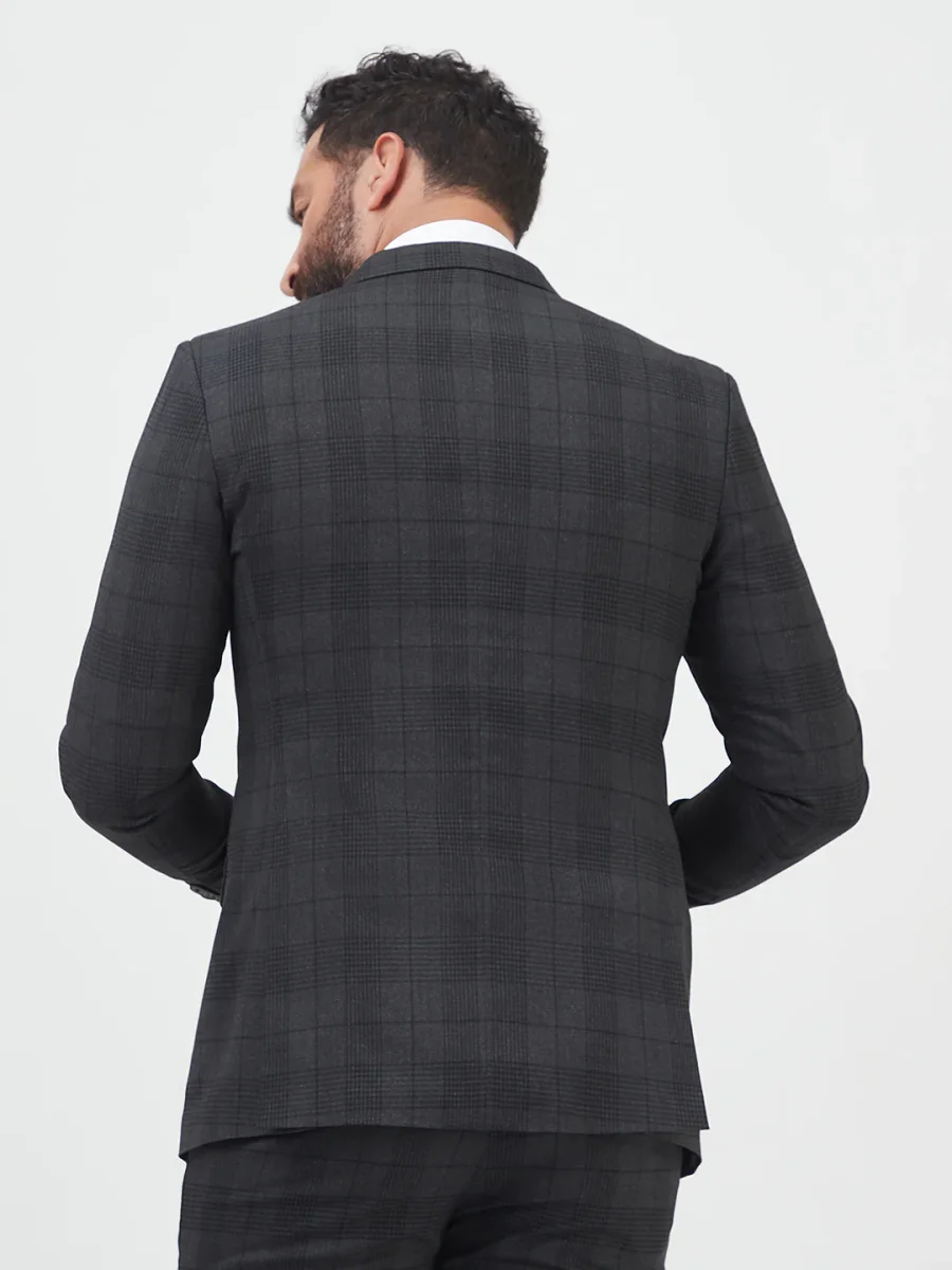 Smokey Check Blazer - Image 7